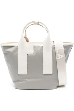 Furla Torebki, Kobieta, Szary, ONE SIZE, Nylon, Szara Torba Piuma
