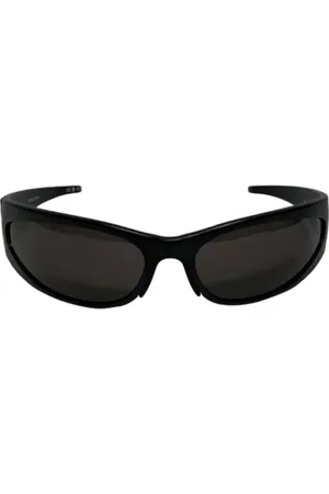 Balenciaga Pre-owned, Mężczyzna, Czarny, ONE SIZE, Len, Pre-owned Acetate sunglasses