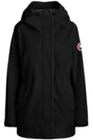 Canada Goose Płaszcze, Kobieta, Czarny, M, Stylowe Kurtki Zimowe dla Mężczyzn