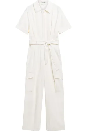 Ivy & Oak Kombinezony, Kobieta, Biały, 2XL, Jumpsuits Playsuits