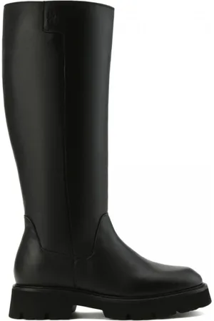 Marc O’ Polo Buty, Kobieta, Czarny, 40 EU, Len, Giulia 4A Czarne Botki Damskie