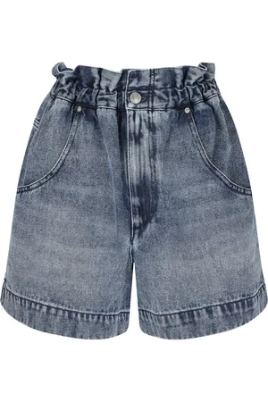 Isabel Marant Szorty, Kobieta, Niebieski, S, Denim, Jasnoniebieskie Szorty Denim Titea