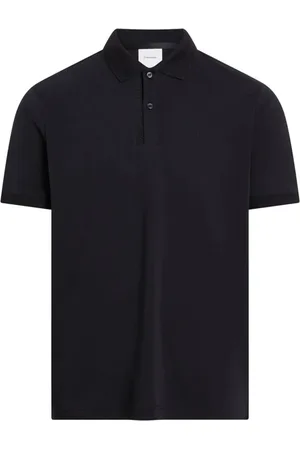 Calvin Klein Koszulki, Mężczyzna, Czarny, M, Czarny Polo Liquid Touch