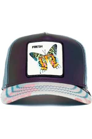Goorin Bros. Akcesoria, Kobieta, Wielobarwność, ONE SIZE, Bawełna, Animal Farm Trucker Cap Wielokolorowy Unisex