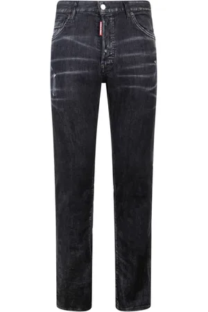 Dsquared2 Jeansy, Mężczyzna, Czarny, S, Czarne Cool Guy Skinny Jeansy