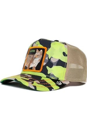 Goorin Bros. Akcesoria, Kobieta, Wielobarwność, ONE SIZE, Len, Animal Farm Trucker Cap Wielokolorowy Unisex