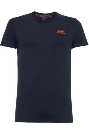 Superdry Koszulki, Mężczyzna, Niebieski, M, Bawełna, Vintage Graficzny T-shirt Soda Pop