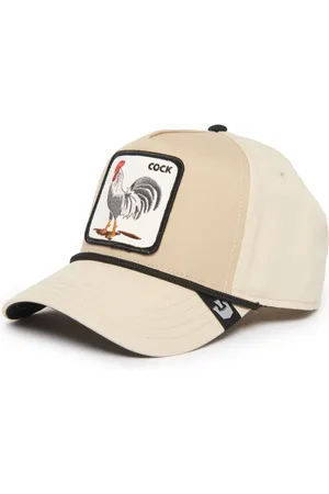 Goorin Bros. Akcesoria, Kobieta, Beżowy, ONE SIZE, Len, Animal Farm Trucker Cap Unisex