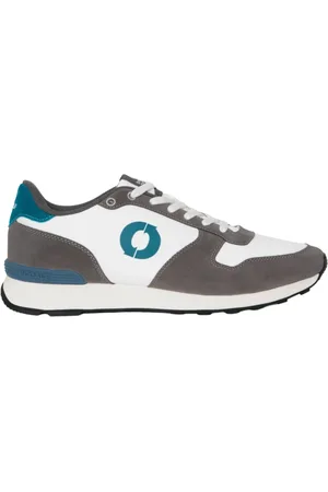 ECOALF Buty, Mężczyzna, Wielobarwność, 44 EU, Poliester, Sneakers Yale II Biały z Recyklingowego Poliestru