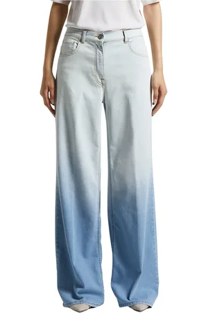 PESERICO SIGN Jeansy, Kobieta, Niebieski, 2XS, Denim, Jeansyy 5-pocket z lekkiej bawełnianej tkaniny denim