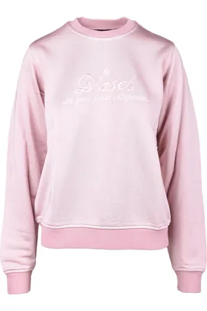 Diesel Bluzy, Kobieta, Różowy, S, Swetry Bluzy z kapturem