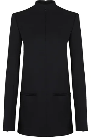 Courrèges Sukienki, Kobieta, Czarny, 2XS, Mini Sukienka Heritage Z Zamkiem Z Przodu