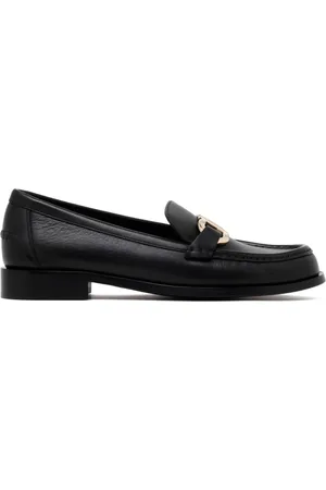 Salvatore Ferragamo Buty, Kobieta, Czarny, 37 EU, Czarne mokasyny zainspirowane stylem brytyjskim