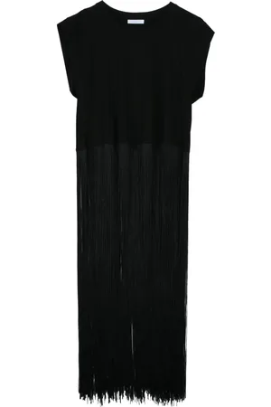 Patrizia Pepe Sukienki, Kobieta, Czarny, S, Elegancki Top z Wiskozy i Elastanu