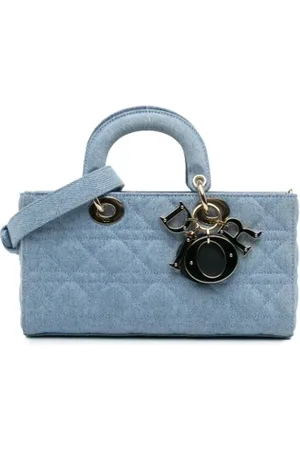 Dior Pre-owned, Kobieta, Niebieski, ONE SIZE, Denim, Pre-owned Denim dior-bags