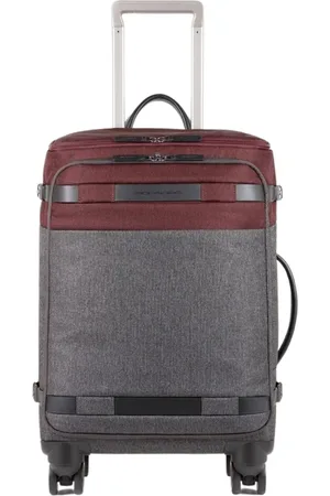Piquadro Walizki, Kobieta, Czerwony, ONE SIZE, Czerwony Unisex Biznesowy Trolley z zamkiem TSA
