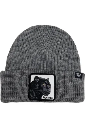 Goorin Bros. Akcesoria, Kobieta, Szary, ONE SIZE, Len, Animal Farm Czapka Beanie Szara Unisex