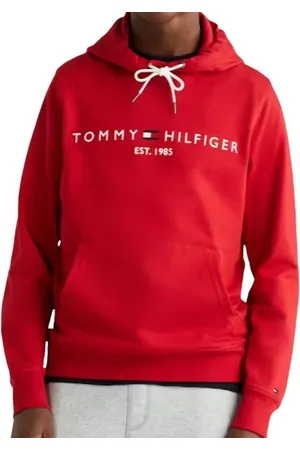 Tommy Hilfiger Bluzy, Mężczyzna, Czerwony, 2XL, Stylowe Płaszcze Kolekcja