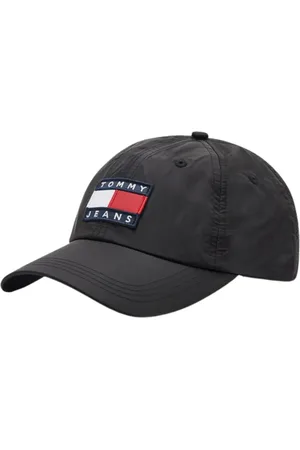 Tommy Hilfiger Akcesoria, Mężczyzna, Czarny, ONE SIZE, Bawełna, Heritage Cap Bawełna Czarny