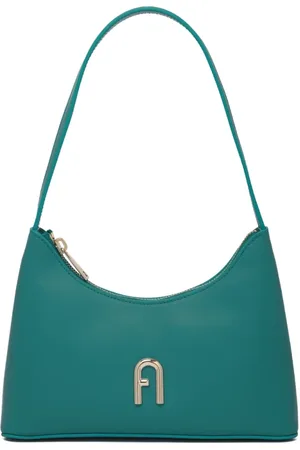 Furla Torebki, Kobieta, Zielony, ONE SIZE, Smaragdowa Mini Torba na Ramię
