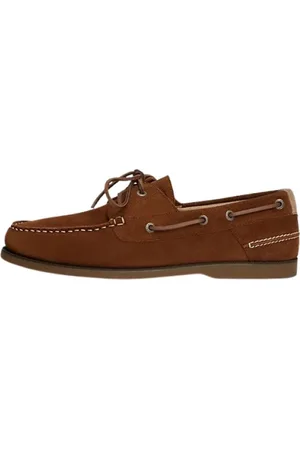 Tommy Hilfiger Buty, Mężczyzna, brązowy, 41 EU, Zamsz, Podstawowe Łodzie zamszowe