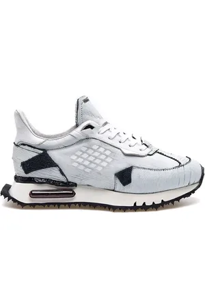 BE POSITIVE Buty, Kobieta, Biały, 40 EU, Space Race Skórzane Sneakersy