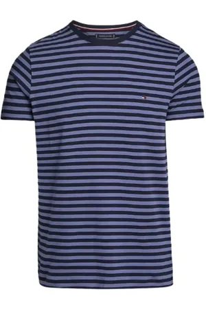 Tommy Hilfiger Koszulki, Mężczyzna, Niebieski, M, Stylowe T-shirty i Pola