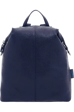 Gabs Torebki, Kobieta, Niebieski, ONE SIZE, Duży skórzany plecak Shopper Niebieski atrament