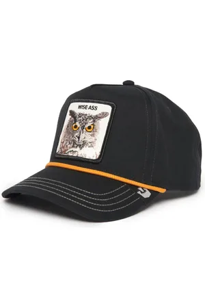 Goorin Bros. Akcesoria, Kobieta, Czarny, ONE SIZE, Len, Animal Farm Trucker Cap Czarny Unisex