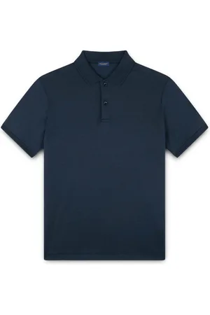 Paul & Shark Koszulki, Mężczyzna, Niebieski, L, Jedwabno-bawełniany Polo