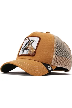 Goorin Bros. Akcesoria, unisex, brązowy, ONE SIZE, Bawełna, Animal Farm Trucker Cap Marrone Unisex