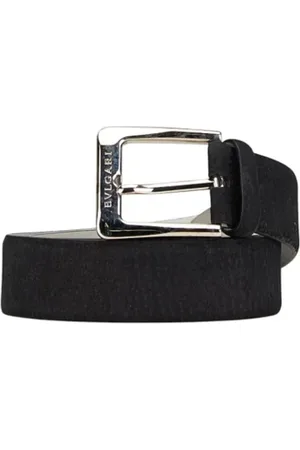 Bvlgari Pre-owned, Mężczyzna, Czarny, ONE SIZE, Skóra, Pre-owned Leather belts
