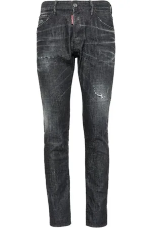 Dsquared2 Jeansy, Mężczyzna, Czarny, M, Czarne Jeansyy dla Mężczyzn