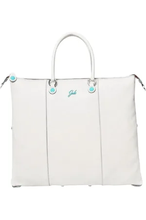 Gabs Torebki, Kobieta, Biały, ONE SIZE, Bawełna, Torba Shopper w Kolorze Białym dla Kobiet