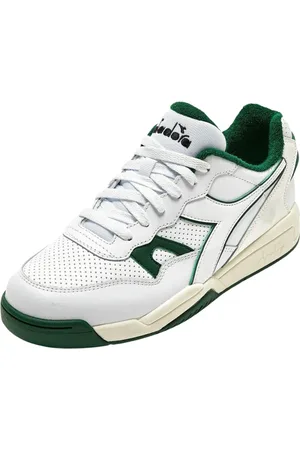 Diadora Buty, Mężczyzna, Biały, 46 EU, Biała Syntetyczna Tenisówka Winner