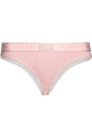 Tommy Hilfiger Stroje kąpielowe, Kobieta, Różowy, XS, Stylowa Kolekcja Bielizny