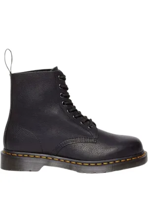 Dr. Martens Buty, Mężczyzna, Czarny, 42 EU, Skóra, Czarne Buty Skórzane 8 Oczek