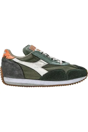 Diadora Buty, Mężczyzna, Zielony, 44 1/2 EU, Zielone Sneakersy Vintage