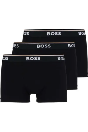 HUGO BOSS Bielizna, Mężczyzna, Czarny, XL, Bawełna, 3-Pak Bokserek Power