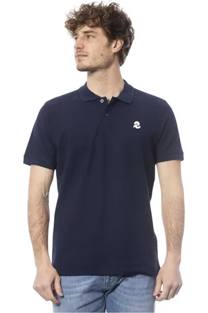 Invicta Koszulki, Mężczyzna, Niebieski, M, Bawełna, Męska Koszulka Polo z Logo