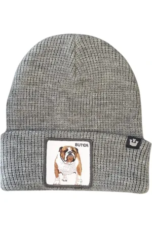 Goorin Bros. Akcesoria, Kobieta, Szary, ONE SIZE, Len, Animal Farm Czapka Beanie Szara Unisex