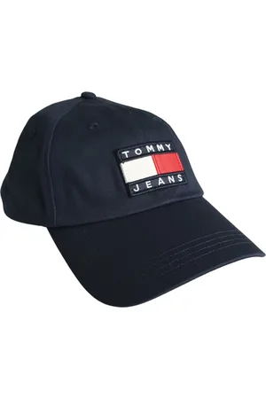 Tommy Hilfiger Akcesoria, Kobieta, Niebieski, ONE SIZE, Bawełna, Niebieski Czapka Baseball Heritage Bawełna