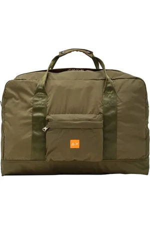 sun68 Torebki, Kobieta, Zielony, ONE SIZE, Nylon, Ciemna Wojskowa Nylonowa Kieszonkowa Torba