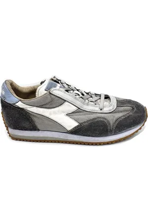 Diadora Buty, Mężczyzna, Szary, 41 EU, Zielone Sneakersy Heritage Model