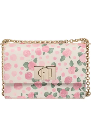 Furla Torebki, Kobieta, Wielobarwność, ONE SIZE, Kwiatowa Mini Torba na Ramię