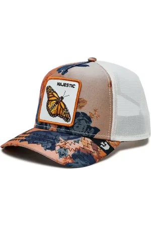 Goorin Bros. Akcesoria, Kobieta, Wielobarwność, ONE SIZE, Poliester, Monarchy Of Roses Trucker Cap Multicolore