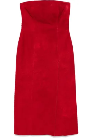 Alexander McQueen Sukienki, Kobieta, Czerwony, S, Czerwona Sukienka dla Kobiet