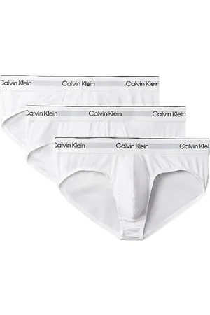 Calvin Klein Bielizna, Mężczyzna, Biały, S, Bawełna, Ikoniczne codzienne slipy bielizna