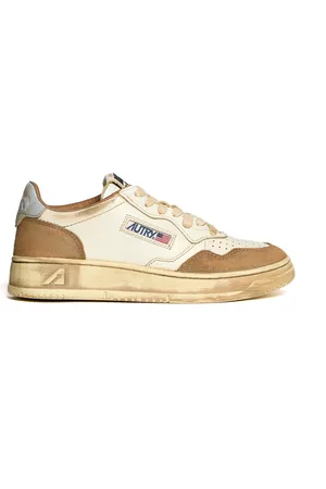 Autry Buty, Kobieta, Beżowy, 39 EU, Cognac Mikrofibra Niskie Sneakers