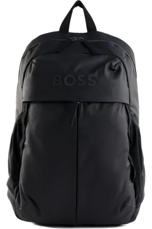 HUGO BOSS Torebki, Mężczyzna, Czarny, ONE SIZE, Plecak Stormy z Przegródką na Laptopa